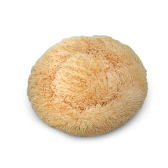 Apricot Donut Dog Bed