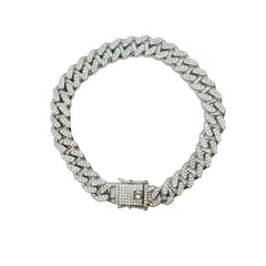 Silver Diamond Collar